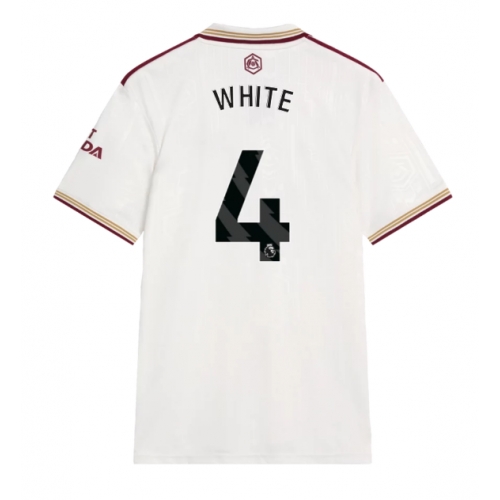 Billige Fotballdrakt Arsenal Ben White #4 Replika Tredjedrakt 2025-26 Kortermet Billige Fotballdrakt Arsenal Ben White #4 Replika Tredjedrakt 2025-26 Kortermet